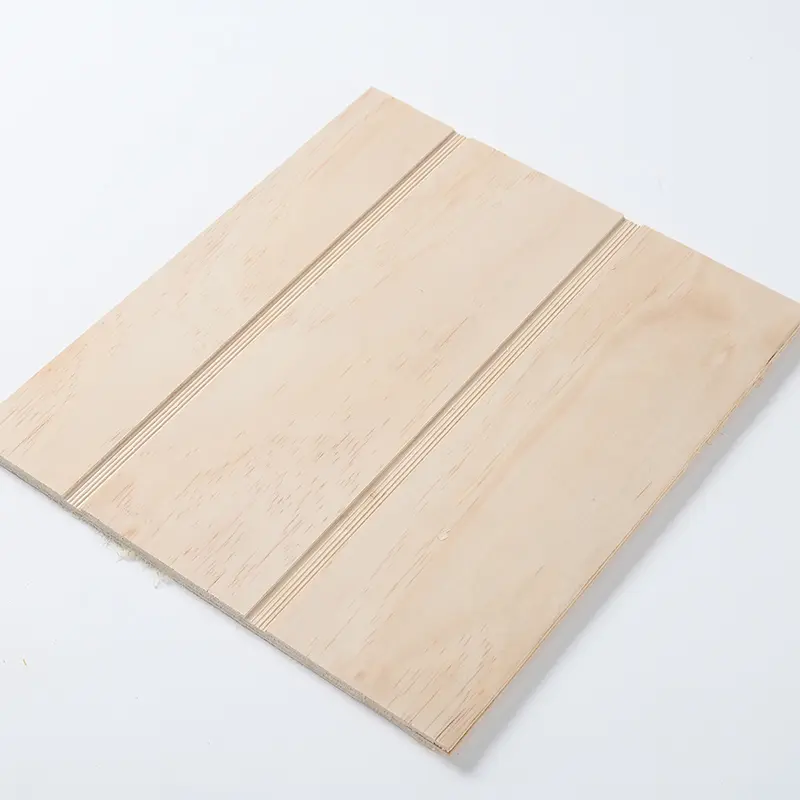 Hot Sales 12mm 15mm 18mm Tongue and U/V/W Groove Pine Plywood Sheet