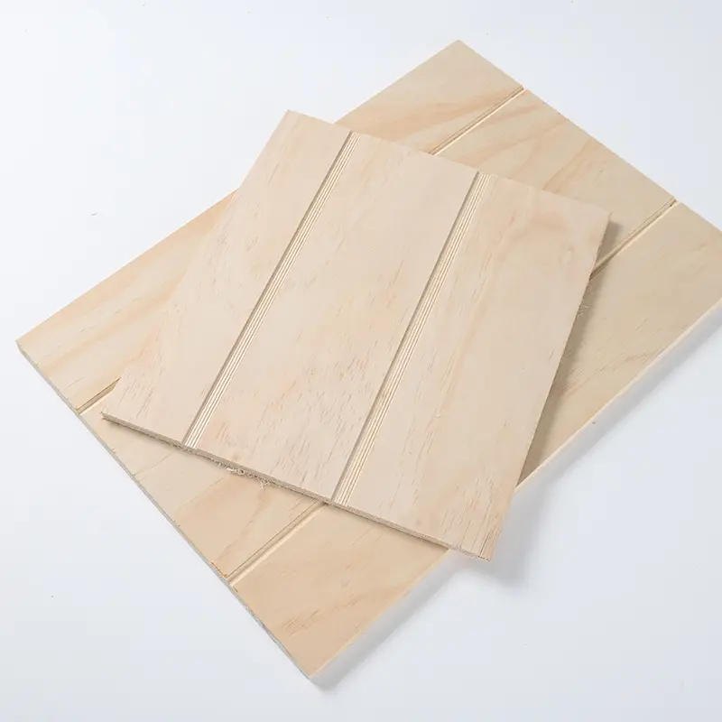 Hot Sales 12mm 15mm 18mm Tongue and U/V/W Groove Pine Plywood Sheet